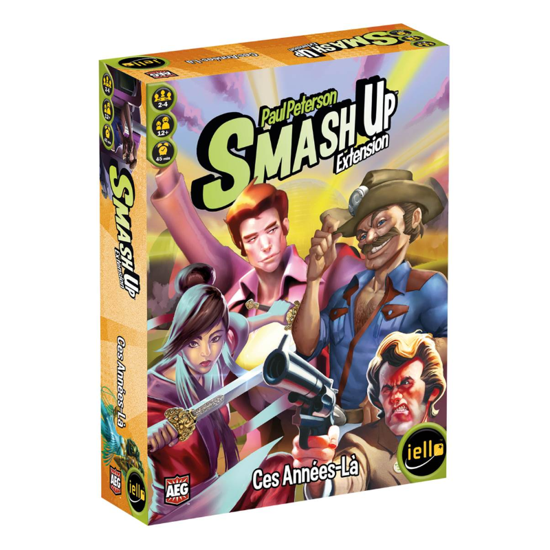 Cette boite contient la 10e extension pour le jeu Smash Up