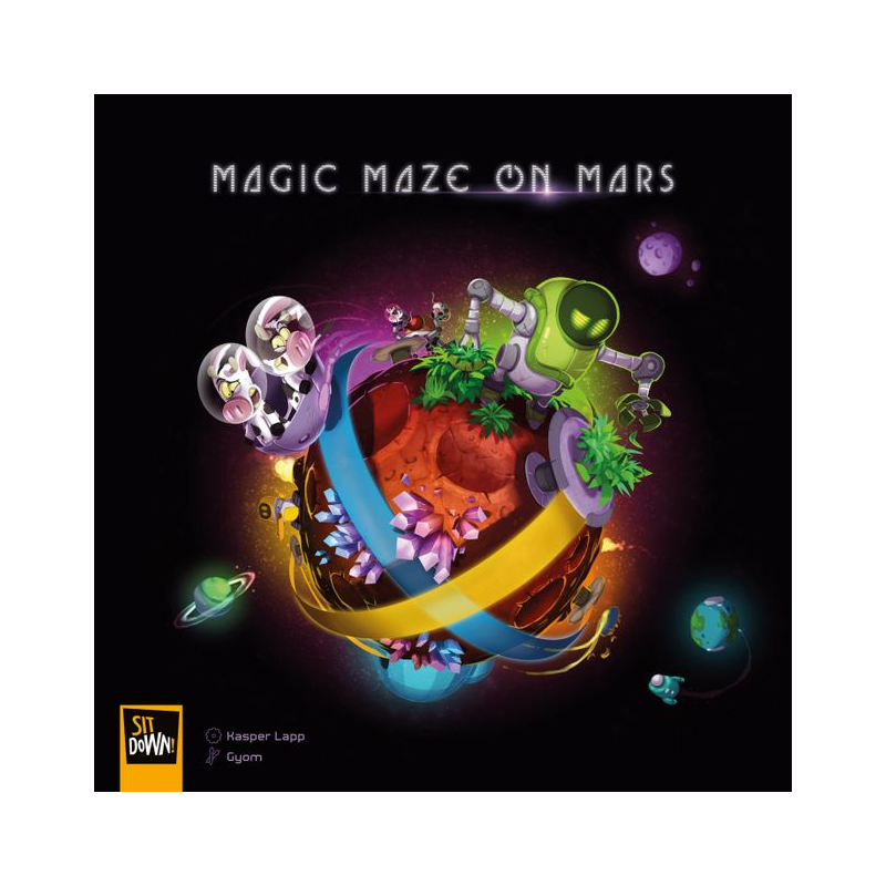 Retrouvez les sensations de Magic Maze ... Sur Mars