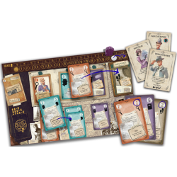 Beyond Baker Street est un jeu d'enquêtes et de déduction coopératif.