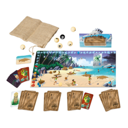 Dans Galeraparos, vous êtes des naufragés sur une île déserte.