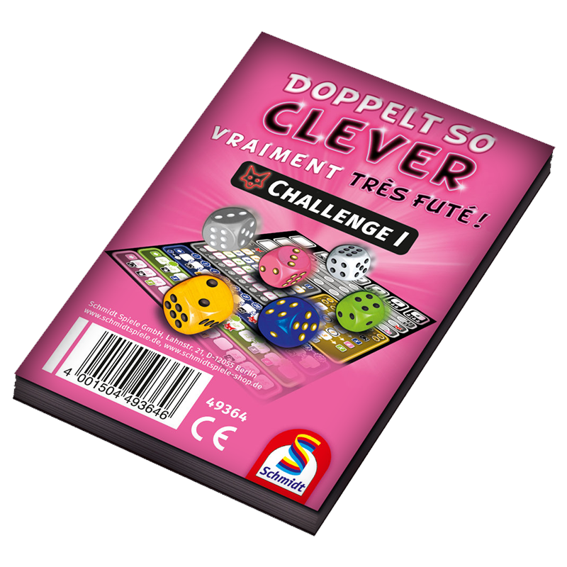 Acheter le bloc de score challenge 1 pour vraiment très futé