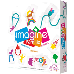 Imagine Famille est un jeu d'ambiance qui stimule la créativité.