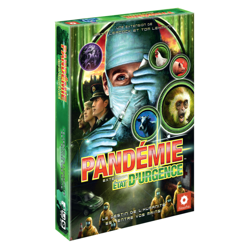Pandemic In Vitro est la 3ème extension du jeu Pandémie