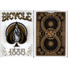 Jeu de 54 cartes bicycle 1885