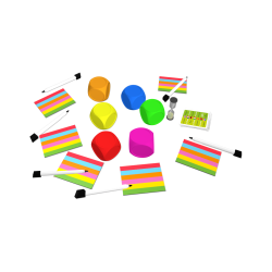 Draw'n'Roll est un jeu d'ambiance et de déduction avec des dés