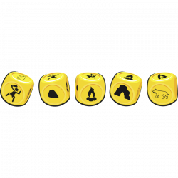 Draw'n'Roll est un jeu d'ambiance et de déduction avec des dés