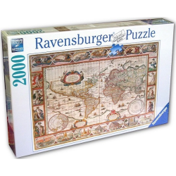 Puzzle Ravensburger 2000 pièces Mappemonde 1650