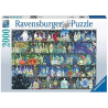 Puzzle Ravensburger 2000 pièces L'étagère à Potions