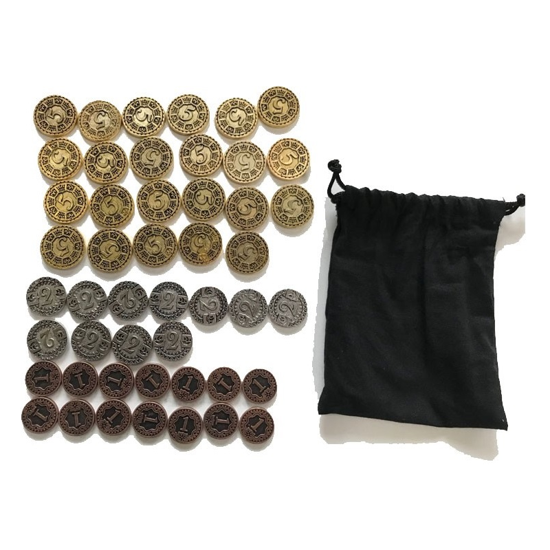 Améliorez votre jeu maracaibo avec ces pièces en métal.