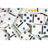 Dominos double 12 colorés