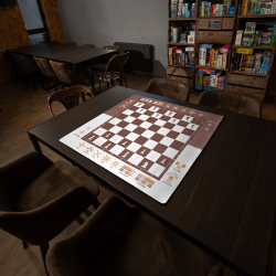 echecs pédagogique tapis de jeu