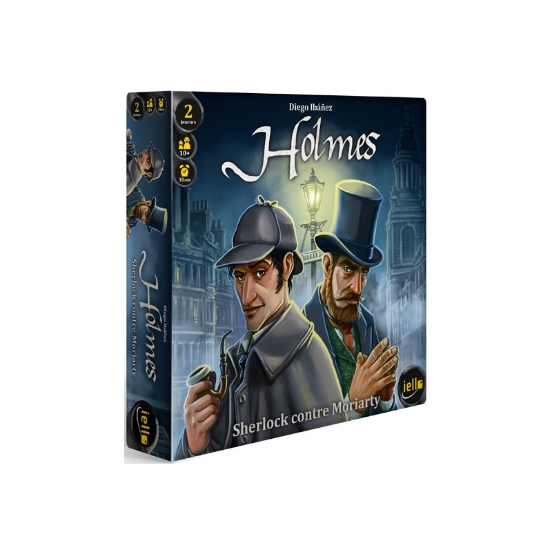Acheter jeu de société Iello Holmes pour 2 joueurs Sherlcok contre Moriarty