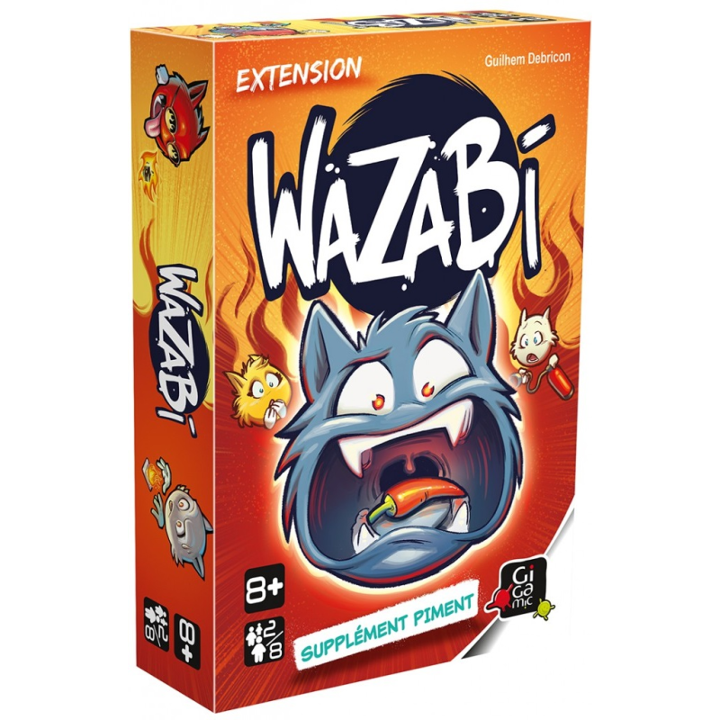 Acheter jeu de société Wazabi Supplément Piment