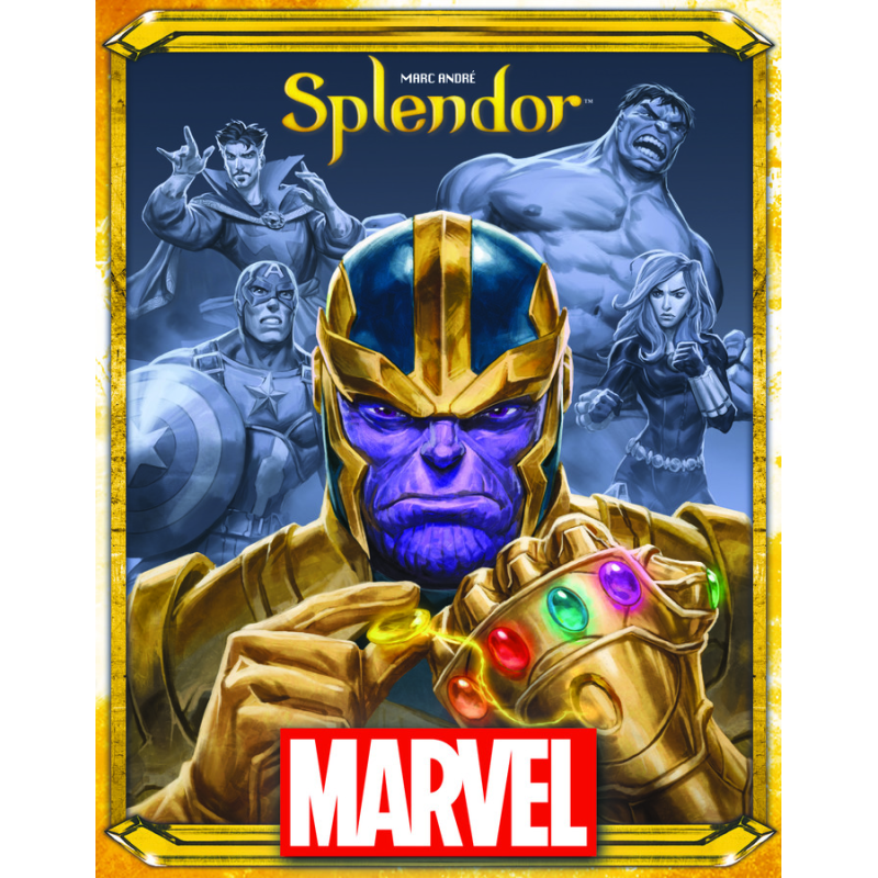 Splendor Marvel est un jeu aux règles simples et à la prise en main rapide !