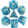 Set de 7 dés, idéal pour les jeux de rôle.