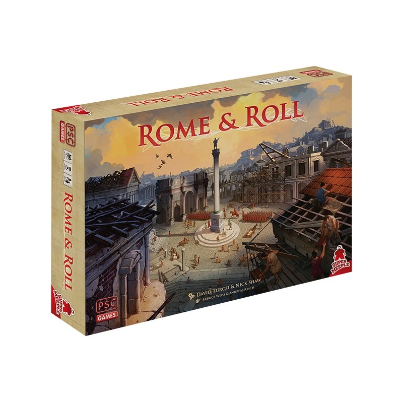 Acheter le jeu de société Rome & Roll chez FAIRPLAY