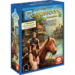 Acheter l'extension du jeu carcassonne auberges et cathédrales