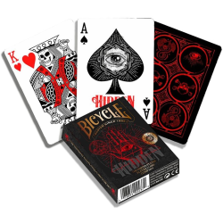 Jeu de 54 cartes bicycle Hidden