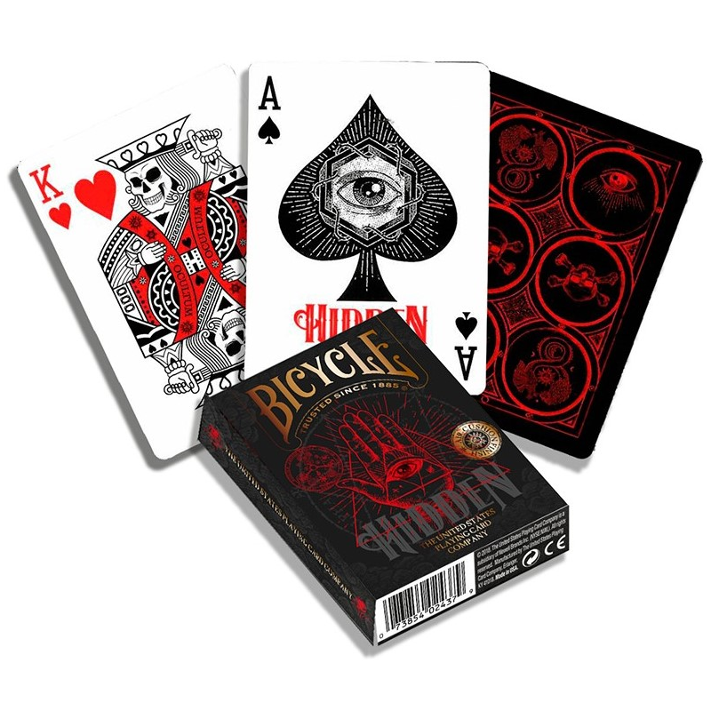 Jeu de 54 cartes bicycle Hidden