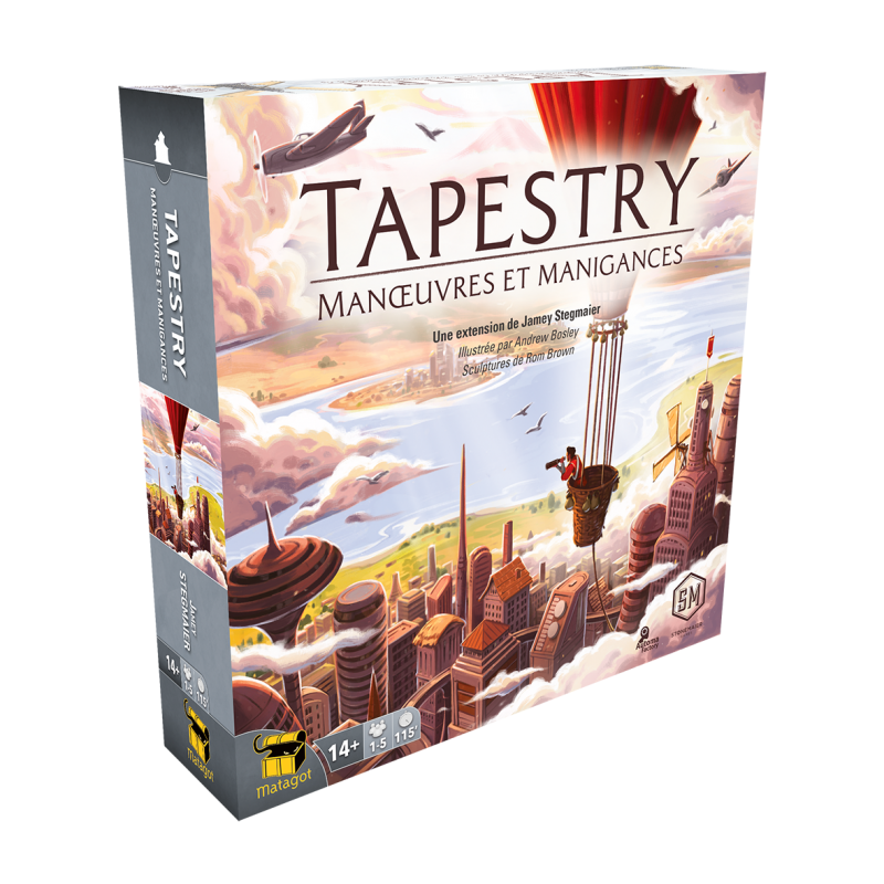Acheter le jeu de société Tapestry Extension Manoeuvres et Manigances