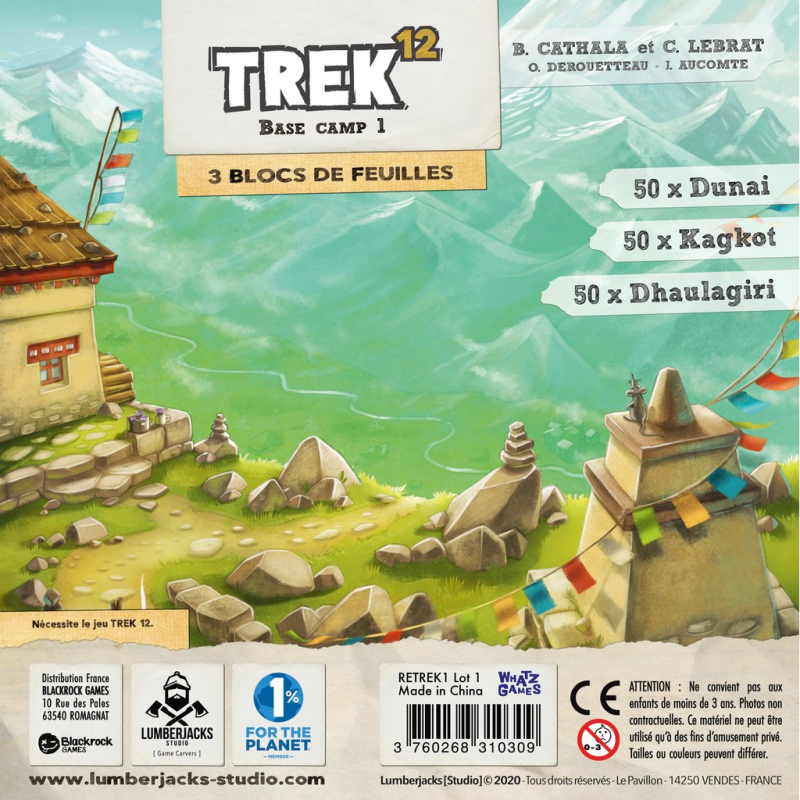 Acheter le jeu de société Trek 12