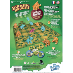 Jurassic Brunch est un jeu de stratégie à 2 joueurs de Bruno Cathala