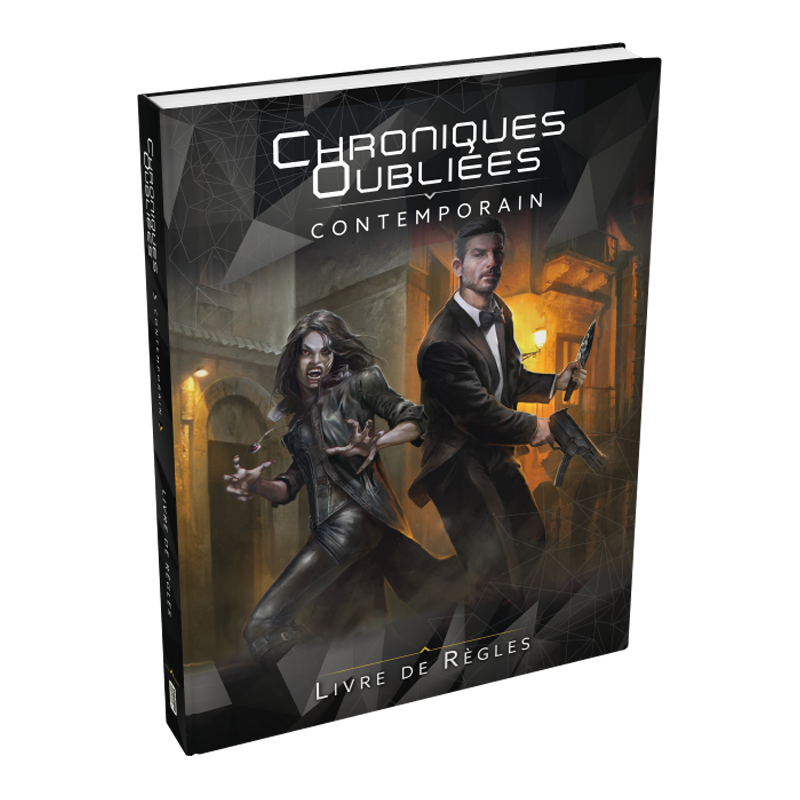 Acheter le livre de base jeu de rôles chroniques oubliées contemporain