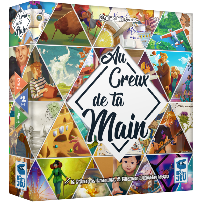 Acheter le jeu de société Au creux de ta main