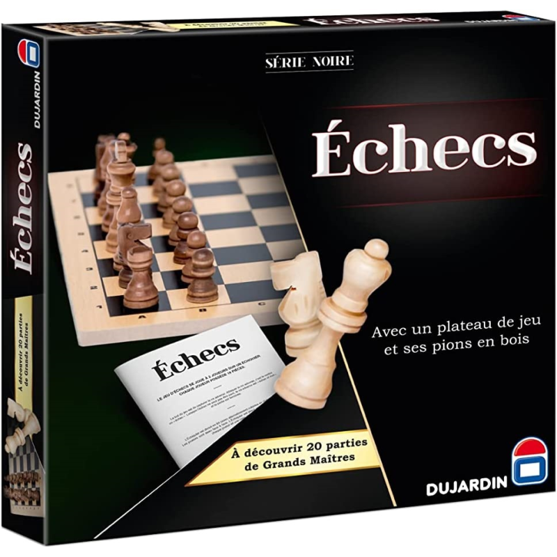 Acheter un jeu d'echecs pas cher en bois