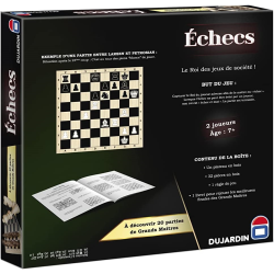 Acheter un jeu d'echecs pas cher en bois