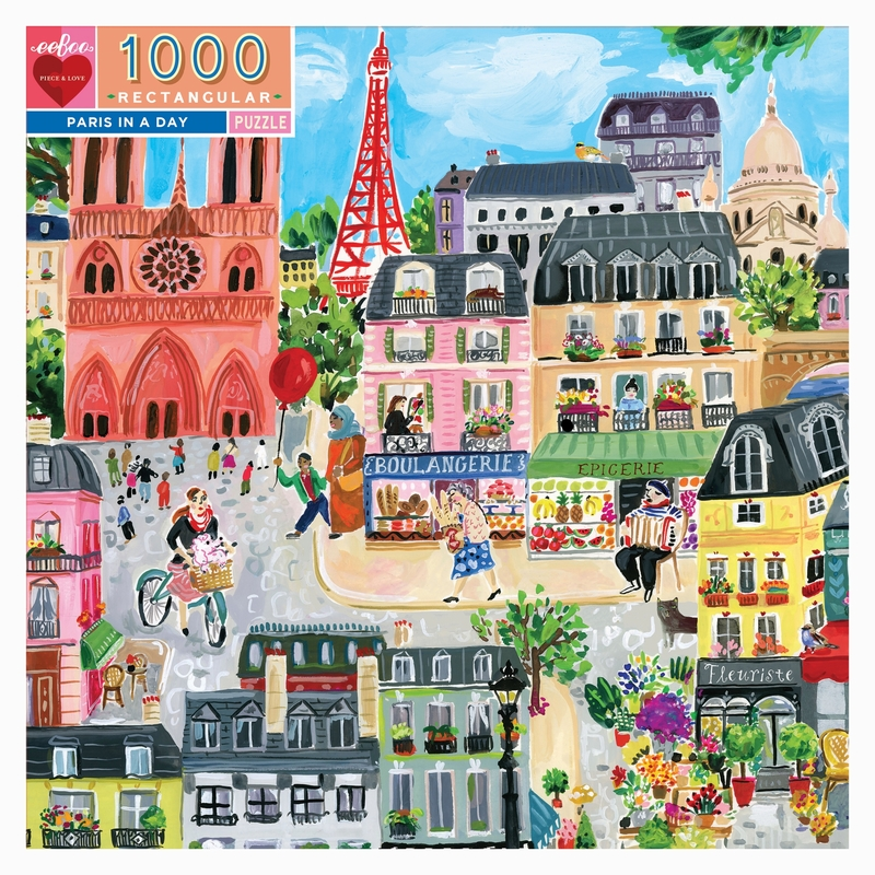 Puzzle 1000 pièces Eeboo