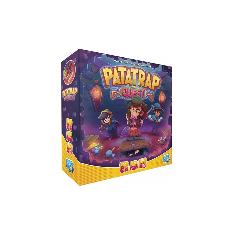 Achter le jeu de société Patatrap Quest