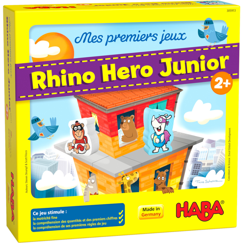 Acheter le jeu de société Mes premiers jeux - Haba Rhino Héro