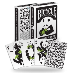 Jeu de 54 cartes bicycle Panda