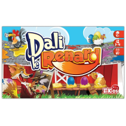 Achter le jeu société Enfants Dali le Renard