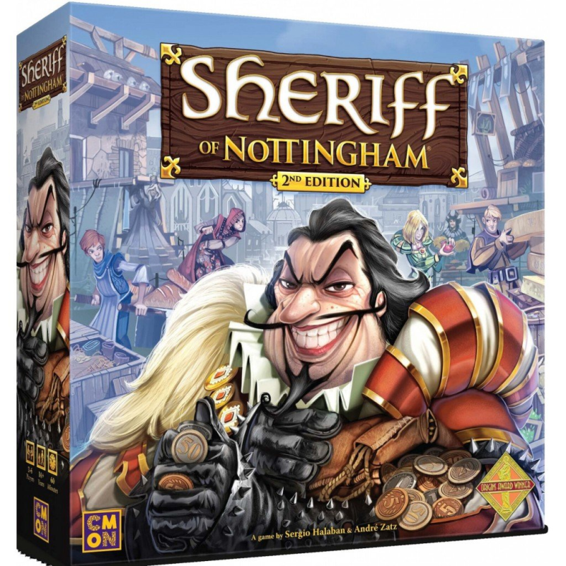 Acheter le jeu de société Sheriff de Nottingham seconde édition