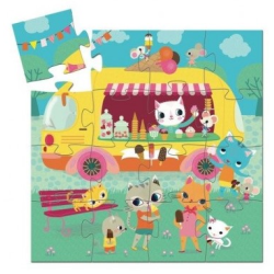 Acheter puzzle enfant Djeco silhouette le glacier