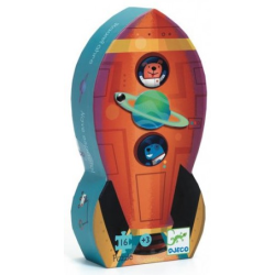 Acheter puzzle enfant Djeco silhouette navette spatiale