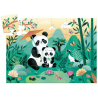 Acheter puzzle enfant Djeco silhouette Léo le Panda
