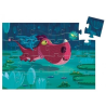 Acheter puzzle enfant Djeco silhouette Edmond le Dragon