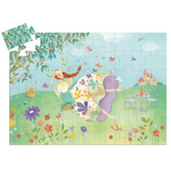Acheter puzzle enfant Djeco silhouette La Princesse du Printemps