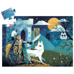 Acheter puzzle enfant Djeco silhouette Le Chevalier de la Pleine Lune