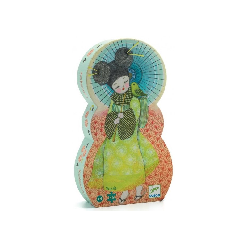 Acheter puzzle enfant Djeco silhouette Kokeishi
