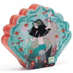 Acheter puzzle enfant Djeco silhouette Paradis Aquatique