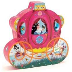 Acheter puzzle enfant Djeco silhouette Le Carrosse d'Elise