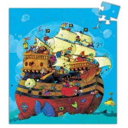 Acheter puzzle enfant Djeco silhouette Le Bateau de Barberousse