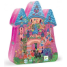 Acheter puzzle enfant Djeco silhouette Château Féerique