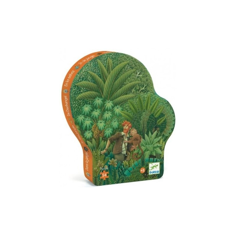 Acheter puzzle enfant Djeco silhouette Dans la Jungle