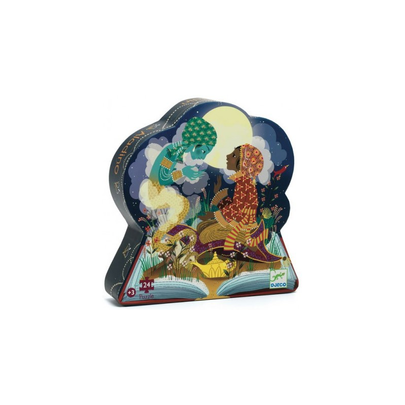 Acheter puzzle enfant Djeco silhouette Aladin
