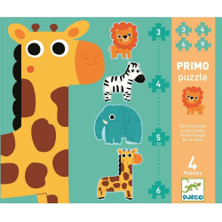 Acheter puzzle enfant Djeco Primo Dans la Jungle